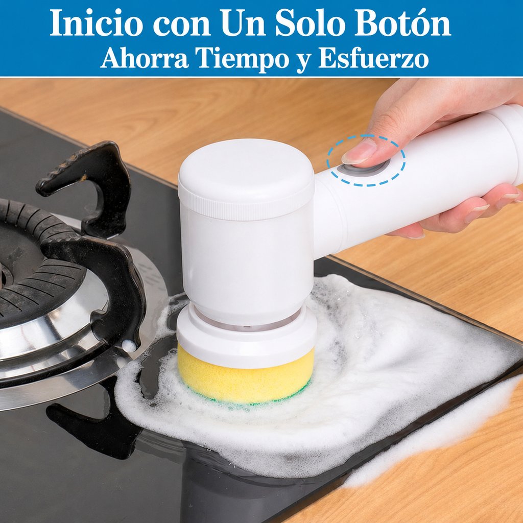 Cepillo Eléctrico De Limpieza 4 en 1