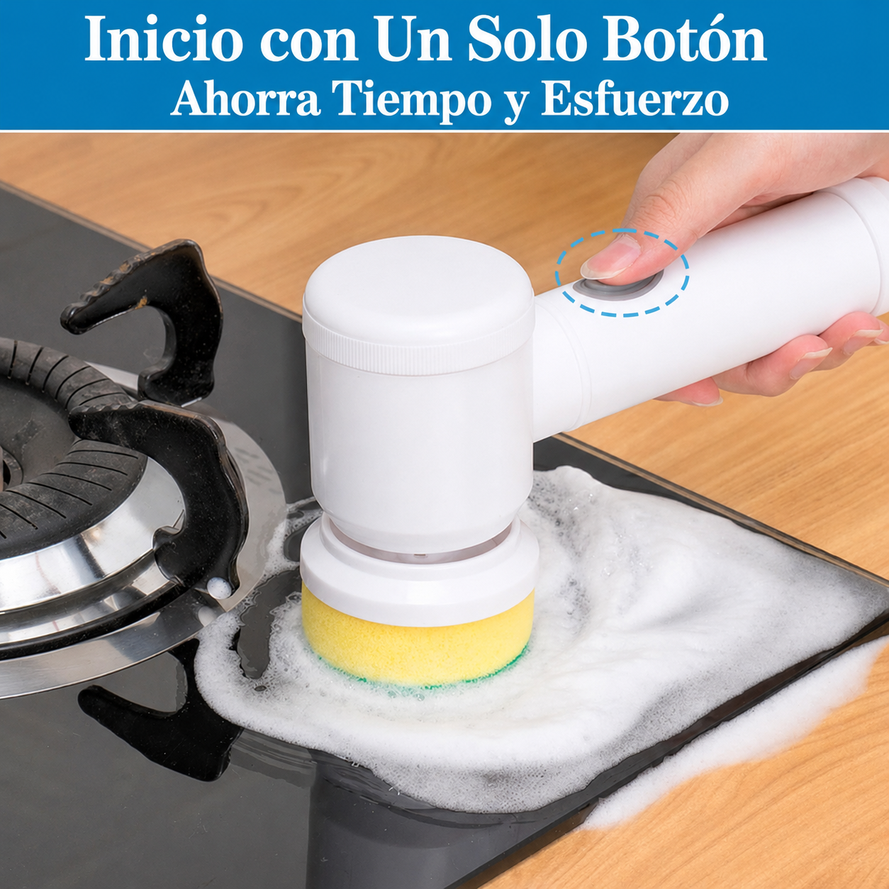 Cepillo Eléctrico De Limpieza 4 en 1