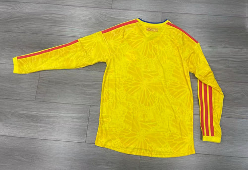 CAMISETA COLOMBIA MANGA LARGA MUNDIAL