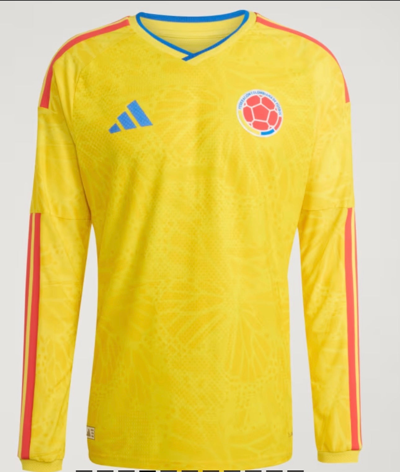 CAMISETA COLOMBIA MANGA LARGA MUNDIAL