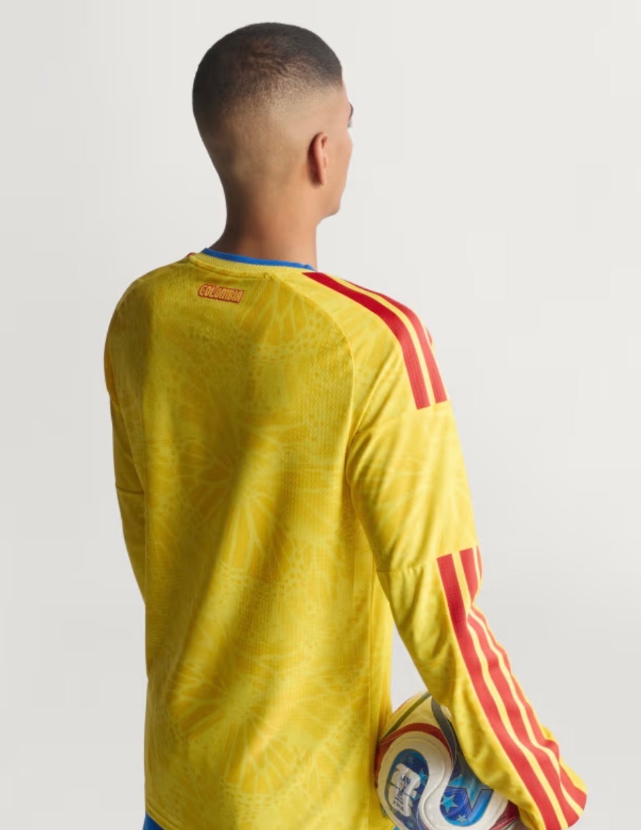 CAMISETA COLOMBIA MANGA LARGA MUNDIAL